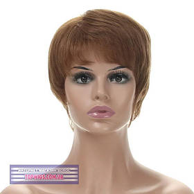 Найлегша перука з натурального волосся на сітці - система Bonnie HH карамельного кольору