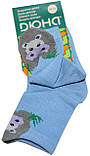 Шкарпетки для хлопчика, блакитні з бегомотиком, р. 10-12, Дюна, фото 2