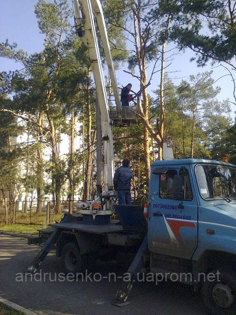 Спил аварійно небезпечних дул, дерев, гілок