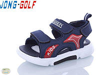 Детские сандалии для мальчиков синего цвета Jong Golf 30017 размеры 28, 29,