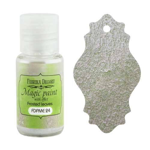 Суха фарба "Magic paint with effect" колір "Листя в інше", 15 мл
