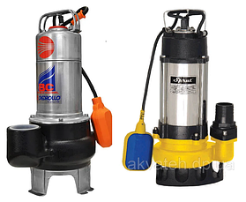 Дренажно-фекальні насоси Pedrollo (Італія) і RUDES, NPO для перекачування стічних вод