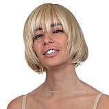 Натуральна перука - система на сітці Diana HH кольору блондин, фото 2