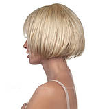 Натуральна перука - система на сітці Diana HH кольору блондин, фото 3
