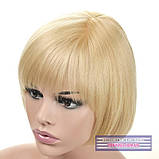 Натуральна перука - система на сітці Diana HH кольору блондин, фото 6