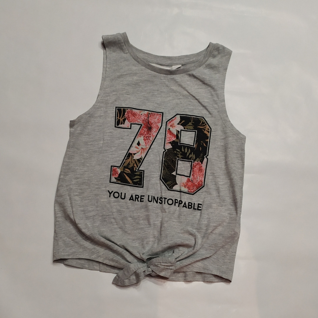 Майка сіра H&M р.134/140см (8-10лет)