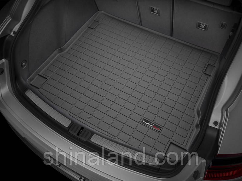 Килимок у багажник Porsche Macan (95B) 2014 — за 2 поруч, чорний, Tri-Extruded (WeatherTech) — штука