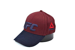 Кепка фулка Flexfit UFC 56-58 см бордова (F 0919-109), фото 4