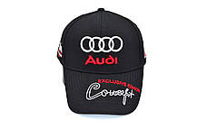 Кепка Fang з автомобільним логотипом Audi чорна (C 0919-115), фото 5