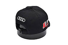 Кепка Fang з автомобільним логотипом Audi чорна (C 0919-115), фото 3