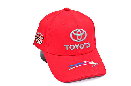 Кепка Sport Line з автомобільним логотипом Toyota червона (S 0919-123), фото 1