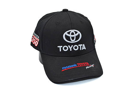 Кепка Sport Line з автомобільним логотипом Toyota чорна (S 0919-125), фото 1