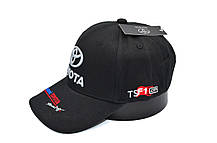 Кепка Sport Line з автомобільним логотипом Toyota чорна (S 0919-125), фото 6