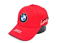 Кепка Sport Line з автомобільним логотипом BMW червона (S 0919-132), фото 5