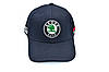 Кепка Sport Line з автомобільним логотипом Skoda темно-синя (S 0919-134), фото 6