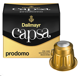 Nespresso капсули Dallmayr Prodomo 6/12 100% Арабіка (Неспресо) 10 шт., Німеччина