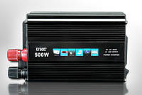 Преобразователь UKC авто инвертор 12V-220V 500W
