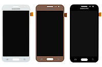 Дисплей для Samsung Galaxy J2 (2015) J200, модуль в сборе (экран и сенсор), OLED