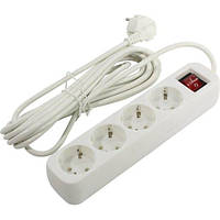 Мережевий подовжувач Defender s450, 4 розеток, 5м