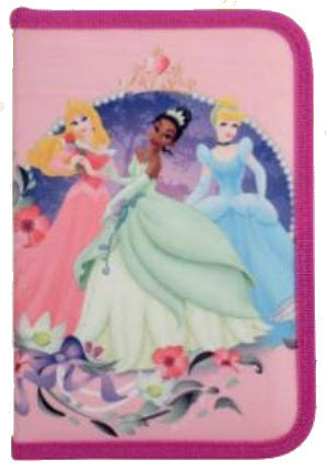 Пенал Kite Princess P12-621-2K