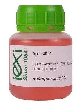 Просочення IEXI 4001 для обробки урізу шкіри, Грунт для урізу шкіри, торців, безбарвний 100ml, Грунт для урізу, фото 1