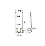 Палець пружинний для підбірника John Deere 5 mm, фото 2