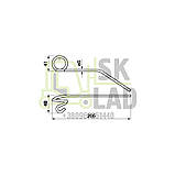 Зуб пружинний мотовіл Claas (каталажний номер 650500), фото 4