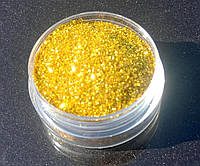 Глиттер Ярко-Золотой (средний) 0,2 мм, 1 кг