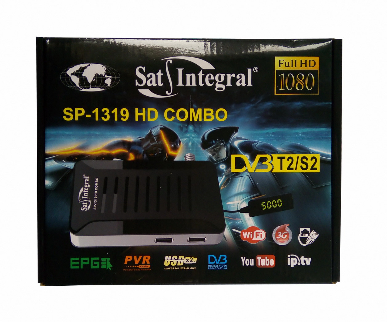 Sat-integral SP-1319 HD COMBO Гарантия 12м. - фото 2 - id-p1164812363