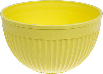 Салатник пласт. 23,5см "Bager" Yellow №BG-443Y/31919