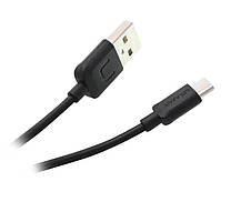 Кабель USAMS Micro USB U-Turn US-SJ098 Black