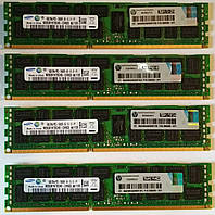 32gb 4x8gb DDR3 1333 Samsung PC3 10600R REG ECC RAM Серверная память