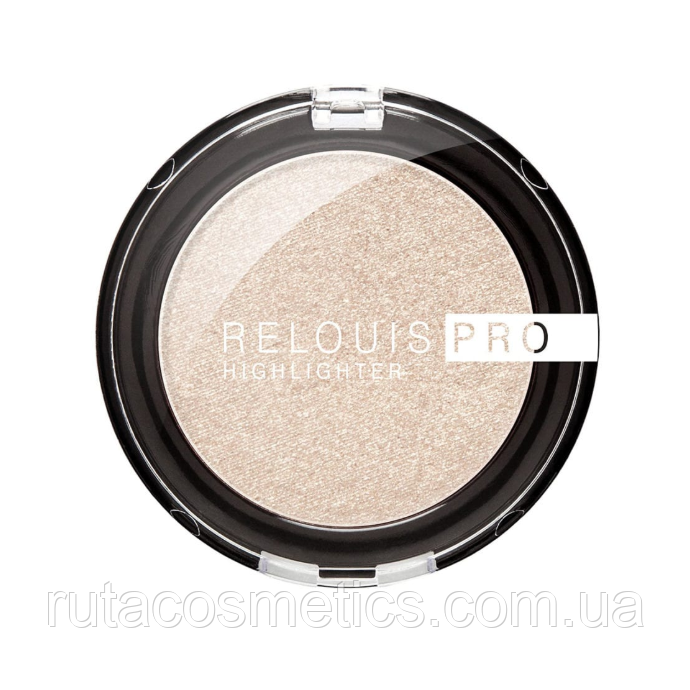 RELOUIS PRO HIGHLIGHTER Хайлайтер компактний 02 CHAMPAGNE