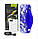 Бездротова стерео Bluetooth колонка Zealot S29 10W ліхтарик, Power Bank, радіо (Синій), фото 6