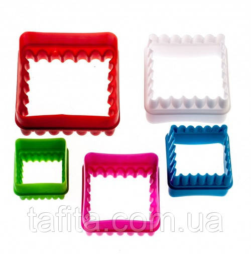 Набір вирубок Квадрат 2х сторін, фото 1