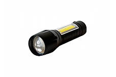 Надпотужний надяскравий світлодіодний ручний акумуляторний ліхтар H-1010 T6 якісний ліхтарик зум zoom, фото 3