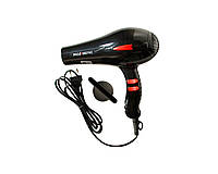Мощный электрический бытовой фен Promotec 2308 с концентратором для сушки и укладки волос