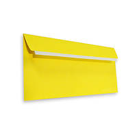 Жовті конверти,Упаковка для дисконтних карт! Конверт е65 жовтий, друк на конвертах