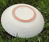 Ляган узбекський ручна робота 410 мм (посуд для плову та шашлику з риштанської кераміки), колір в асортименті, фото 8