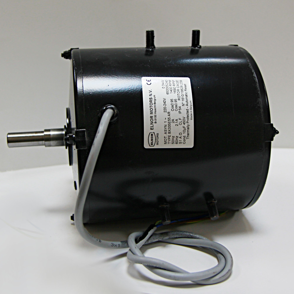 Мотор вентилятора Elnor BX 335 EAR для теплогенераторів GP95 виробництва Ermaf