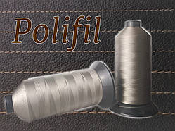 Нитка для шкіри Polifil 10 1000 m (світло сірий)