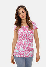 Футболка для вагітних і годуючих Juicy (pink)