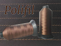 Нитка для шкіри Polifil 10 1000 m (коричневий)
