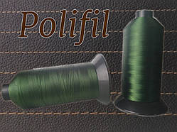 Нитка для шкіри Polifil 10 1000 m (зелений)