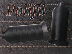 Нитка для шкіри Polifil 10 1000 m (чорний)