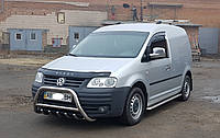 Кенгурятник с грилем (защита переднего бампера) Volkswagen Caddy 2004-2010