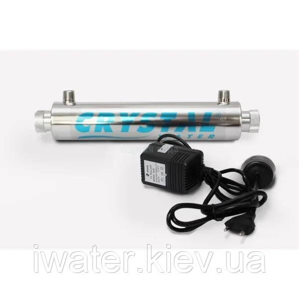 Ультрафіолетовий знезаражувач для води Crystal UV-2GPM