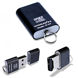 Мінікартидер для micro SD SIYOTEAM SY-T18, Card Reader microSD для USB, адаптер мікрод (чорний), фото 8