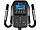 Велотренажер для дому вертикальний електромагнітний до 150 кг Hop-Sport HS-100H Solid gray iConsole + мат, фото 8