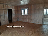 Каркасний дачний будинок 8 м на 9,5 м. Нові технології, фото 5